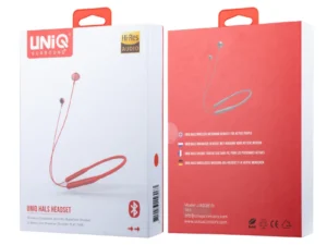 22.2022 Auriculares Bluetooth com suporte no pescoço Vermelho img